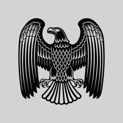 Iconic Eagle Illustration