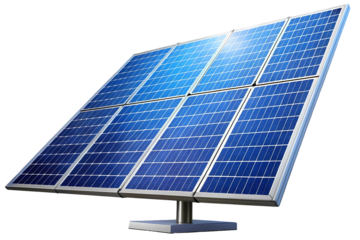 solar panels on a roof