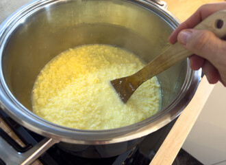 Traditional Slovak Easter cheese 