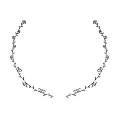 Naklejka premium heart shaped frame