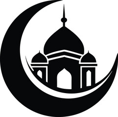 taj mahal vector illustration