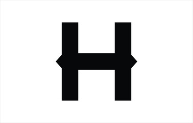 Obraz premium Elegant Letter H logo Vector Template Initial Letter H Logo Design Vector Template. Creative And Modern H logo