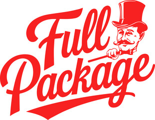 Full Package Logo Design Vector Art