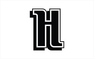 Elegant Letter H logo Vector Template Initial Letter H Logo Design Vector Template. Creative And Modern H logo