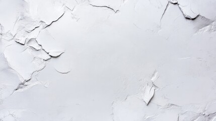 Textured, cracked, light gray plaster surface