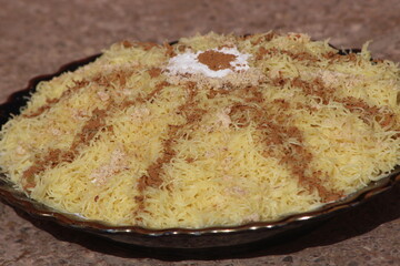 Moroccan Seffa Close Up, Traditional Moroccan Dish