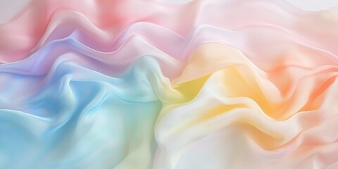 Obraz premium liquid fog fold, pastel streak, background