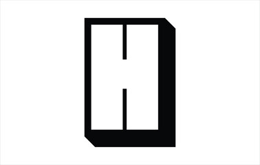 Elegant Letter H logo Vector Template Initial Letter H Logo Design Vector Template. Creative And Modern H logo