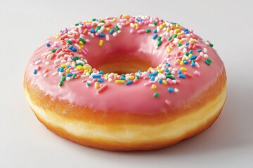 Single Donut Frosted in Pink