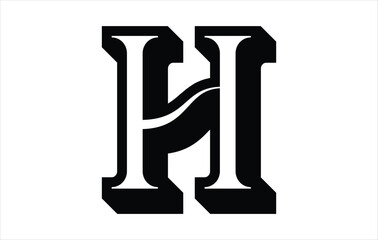 Elegant Letter H logo Vector Template Initial Letter H Logo Design Vector Template. Creative And Modern H logo