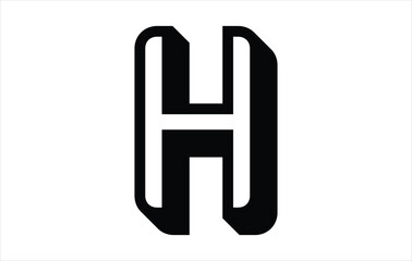 Elegant Letter H logo Vector Template Initial Letter H Logo Design Vector Template. Creative And Modern H logo