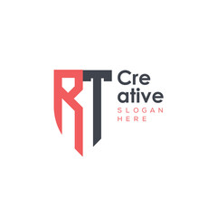 initial monogram letter logo with creative design.