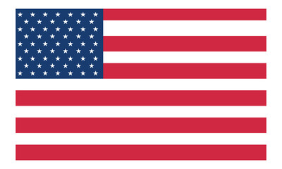 This USA flag, a national symbol of the United States of America
