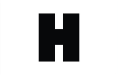 Fototapeta premium legant Letter H logo Vector Template Initial Letter H Logo Design Vector Template. Creative And Modern H logo
