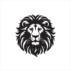 lion head vector