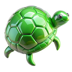 Obraz premium tortoise with soccer ball