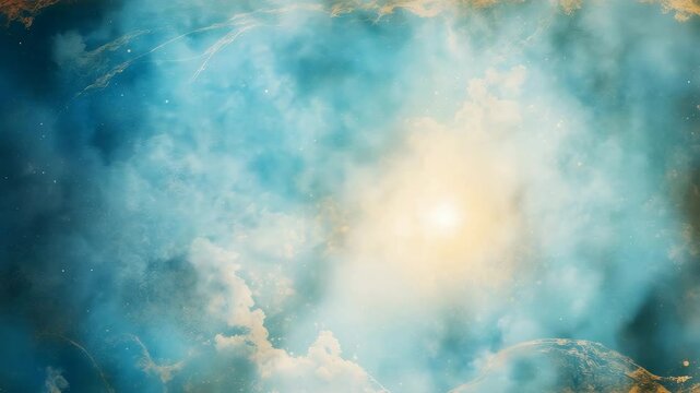 Sky blue watercolor texture backdrop