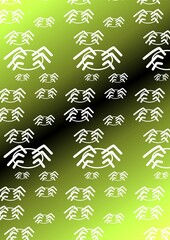 seamless pattern with leaves