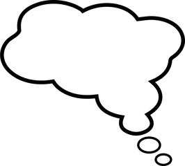 Comic Speech and Thought Bubble Icons – Blank Cartoon Dialogue Balloons