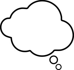 Comic Speech and Thought Bubble Icons – Blank Cartoon Dialogue Balloons