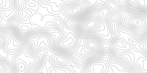 Topographic gradient line map. Abstract circle lines background. Abstract blank detailed topographic contour map. Background of the topographic map. Line topography map contour background. 
