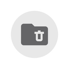 Folder Delete Icon