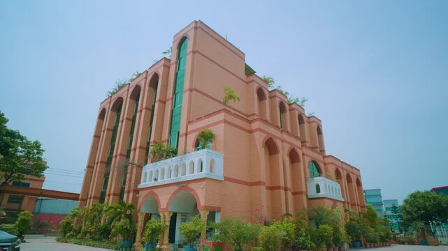 Beautiful Landscape mosque, Islamic background Mosque