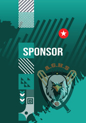 jersey design for sublimation sports background