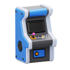 Fototapeta premium Games and Arcade 3D Illustrations