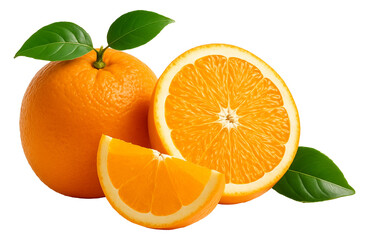 orange fruits transparent background