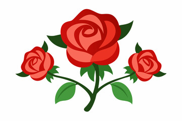 bouquet of red roses