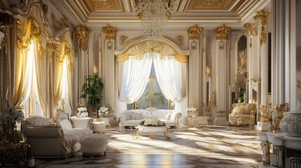 Fototapeta premium Design Stages of a Luxury Villa – Architectural Planning and Construction Process Visualization