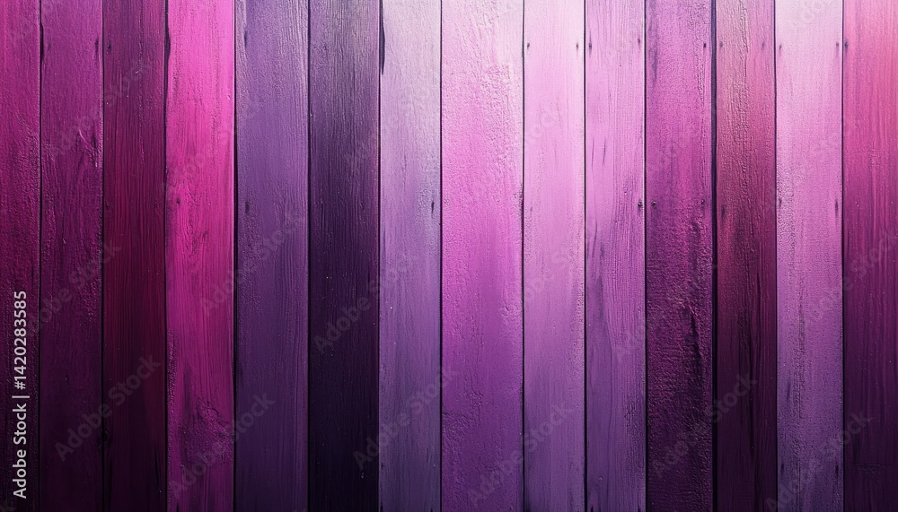 Poster Colorful abstract waves create a mesmerizing flowing pattern in shades of purple and blue, evoking a sense of movement and tranquility