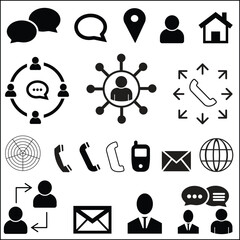 communication icons logos images pictures illusftration