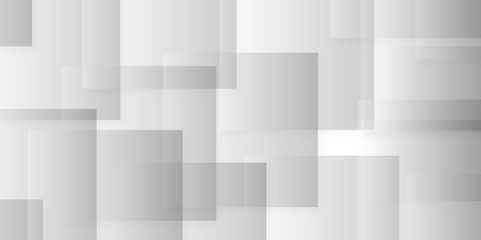 Modern Abstract white background design with layers of textured white transparent material, Minimal geometric white light background Abstract white monochrome vector. Abstract graphic Banner design.	
