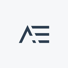 Monogram ae logo
