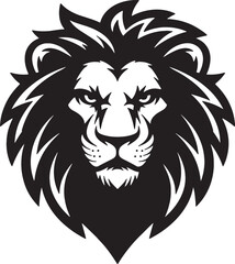 lion head vector