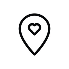 Location icon. Map pin icon. location marker. location pin. Map pin icon vector illustration .Travel