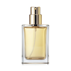 perfume bottle isolated on white