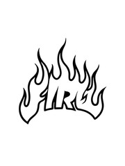 Create a minimalist line are T-shirt design featuring a hand-drawn sketch of flames in a dynamic, artistic style. 