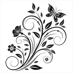 abstract floral background