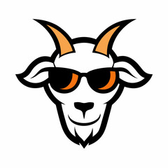 Goat Skull Mascot Logo Vector Design for Sports, Gaming, and Branding Projects