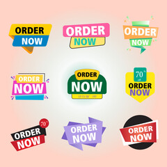 Set of Sale badges. Sale quality tags and labels.