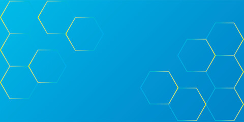 Abstract dynamic motion lines and hexagon background with colorful particles. Digital streaming background, wave flow. Plexus stream background. Technology