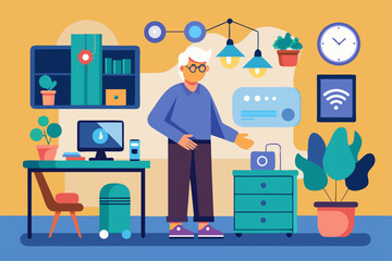 Smart Home Setup For Elderly Person Living Indepen1