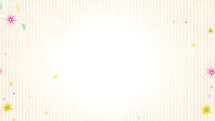 abstract background with flowers