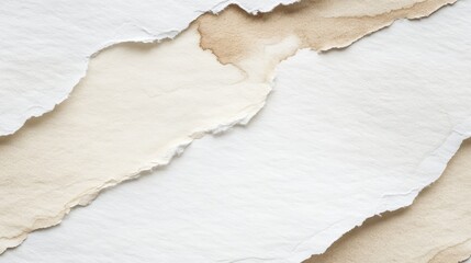 Subtle watercolor texture on soft white and light beige paper tile background sample