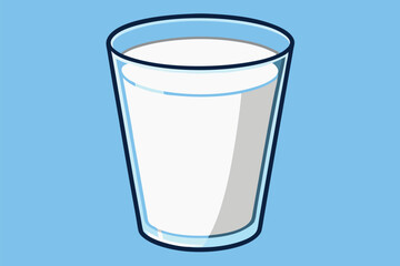 Glass filled with a creamy beverage showcasing a clean, minimal design in a light and refreshing color palette