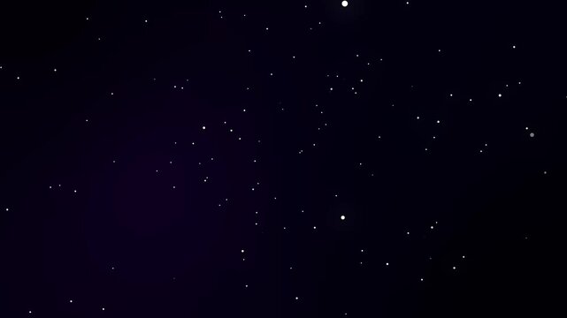 white glitter particles background with shining neon dust going up and light flare or glare overlay effect above for luxury premium product design or award template backdrop Magical radiance loop