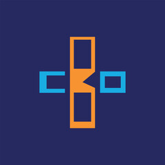 marijuana cbd health logo design vector